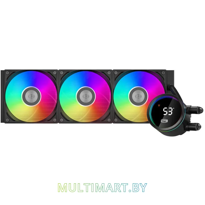 Кулер PCCooler DA360 Pro ARGB Digital (черный)